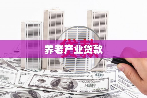 银海养老产业贷款