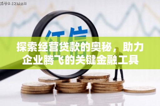 银海探索经营贷款的奥秘，助力企业腾飞的关键金融工具