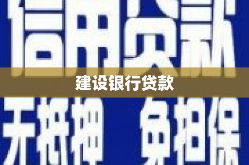 银海建设银行贷款