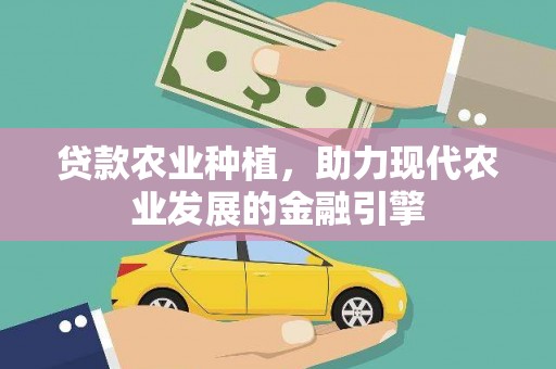 银海贷款农业种植，助力现代农业发展的金融引擎