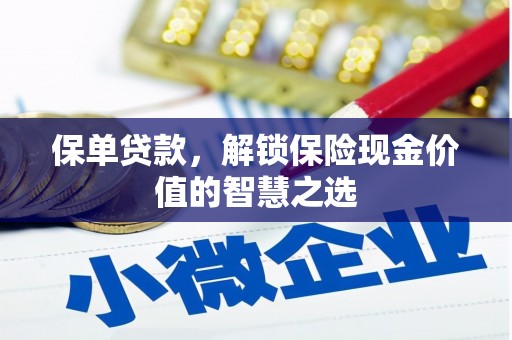 银海保单贷款，解锁保险现金价值的智慧之选