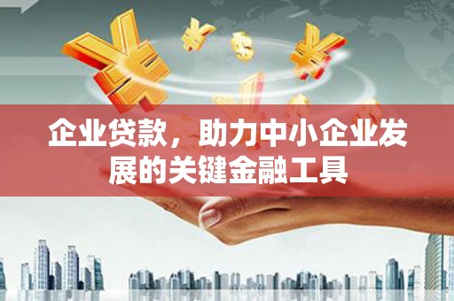 银海企业贷款，助力中小企业发展的关键金融工具
