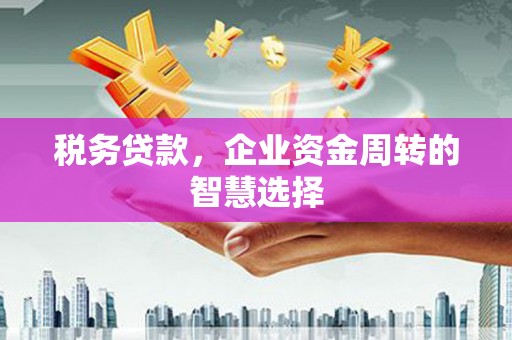 银海税务贷款，企业资金周转的智慧选择
