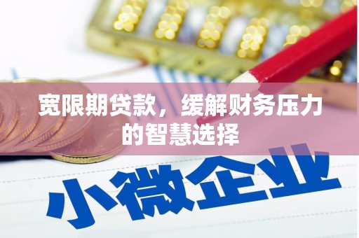 银海宽限期贷款，缓解财务压力的智慧选择