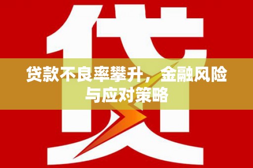 银海贷款不良率攀升，金融风险与应对策略