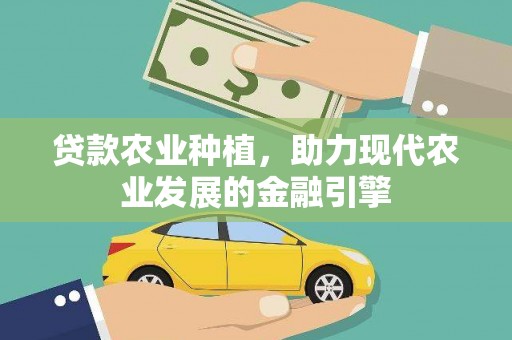 银海贷款农业种植，助力现代农业发展的金融引擎