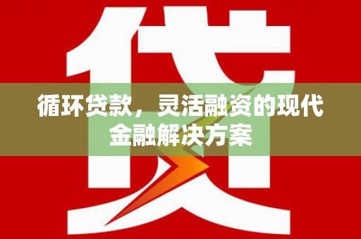 银海循环贷款，灵活融资的现代金融解决方案