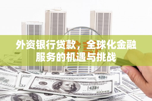银海外资银行贷款，全球化金融服务的机遇与挑战