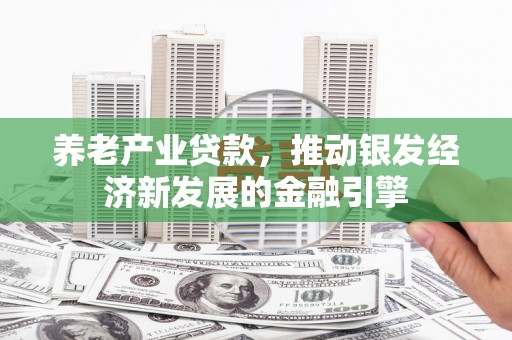 银海养老产业贷款，推动银发经济新发展的金融引擎