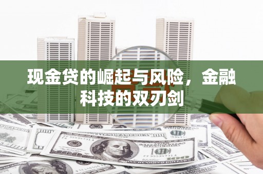 银海现金贷的崛起与风险，金融科技的双刃剑