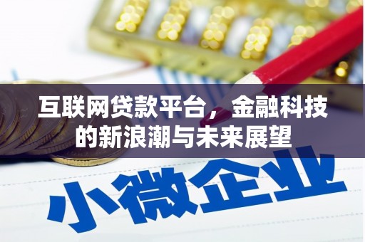 银海互联网贷款平台，金融科技的新浪潮与未来展望