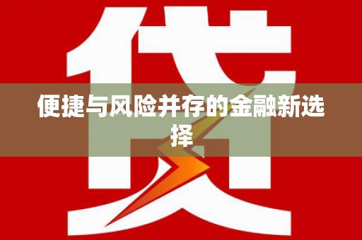 银海便捷与风险并存的金融新选择