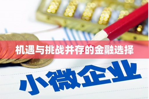 银海机遇与挑战并存的金融选择
