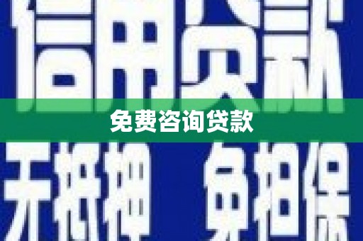 银海免费咨询贷款