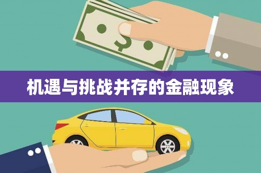 银海机遇与挑战并存的金融现象